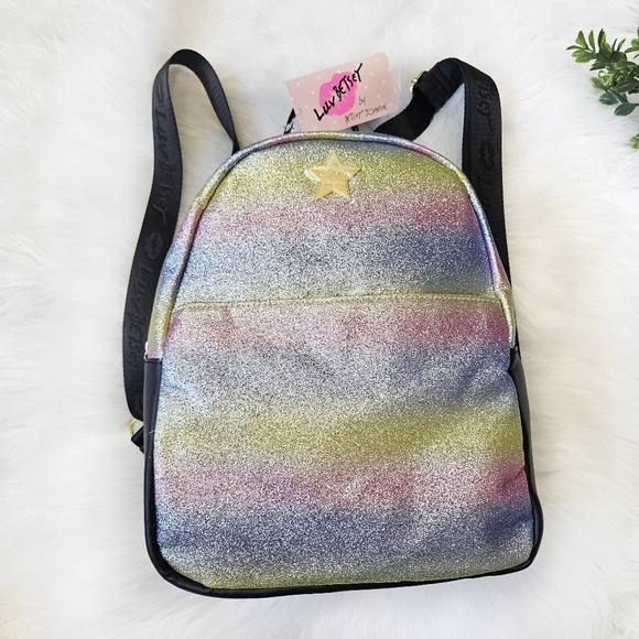 Betsey Johnson | Bags | Nwt Betsey Johnson Backpack Glitter  display picture 2